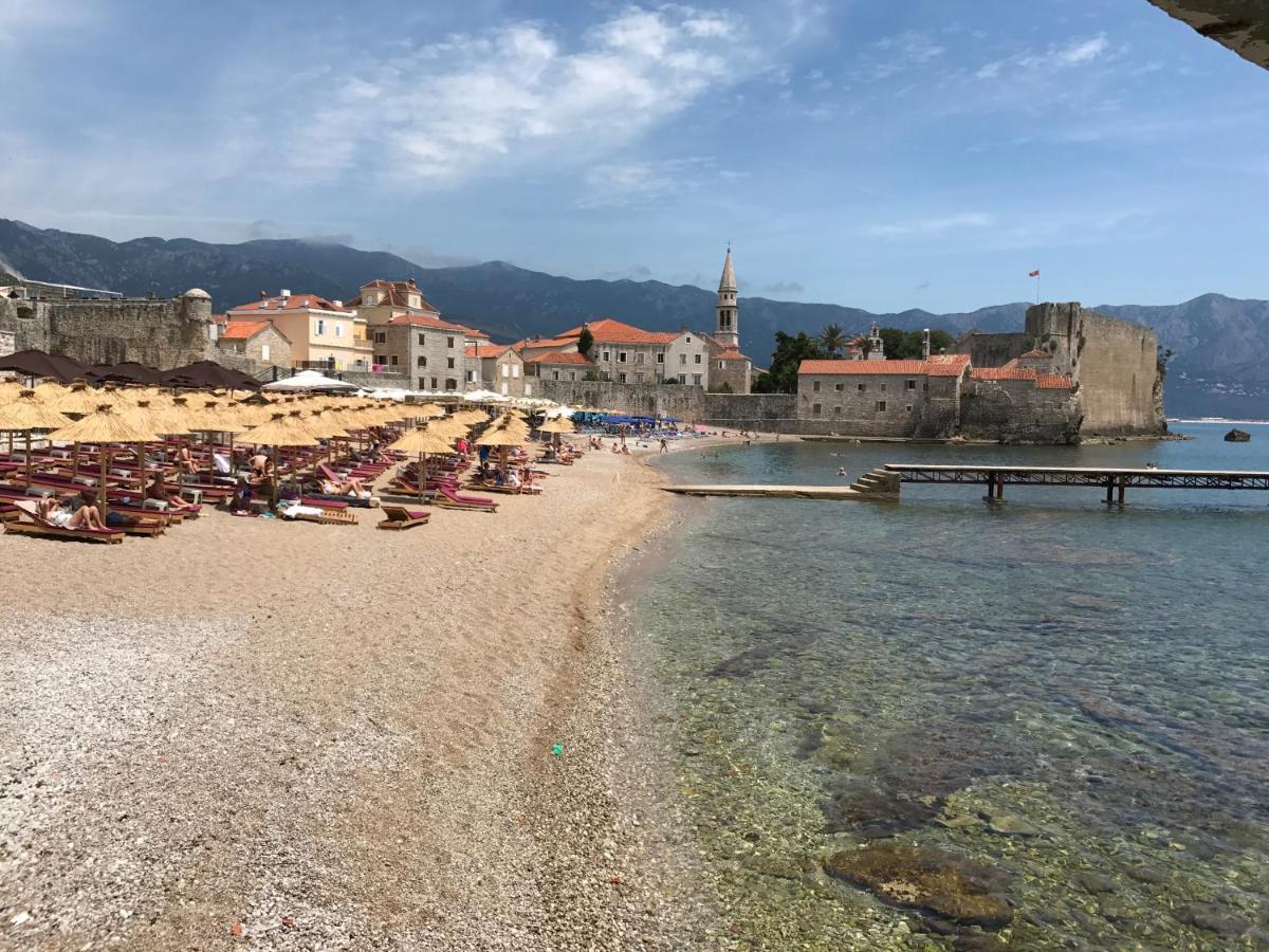 Panoramic Sea View 3-Bedroom Apartment 50 M From The Sea Budva Kültér fotó