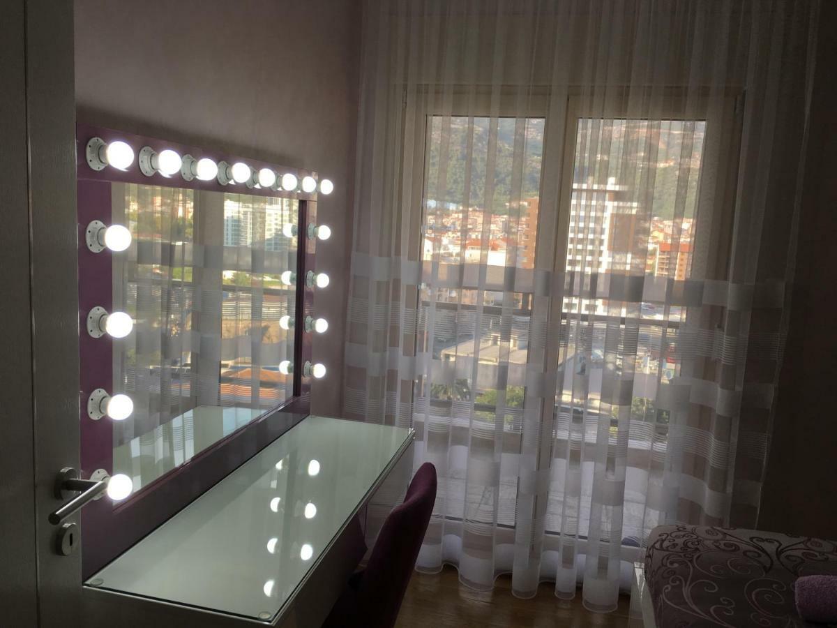 Panoramic Sea View 3-Bedroom Apartment 50 M From The Sea Budva Kültér fotó