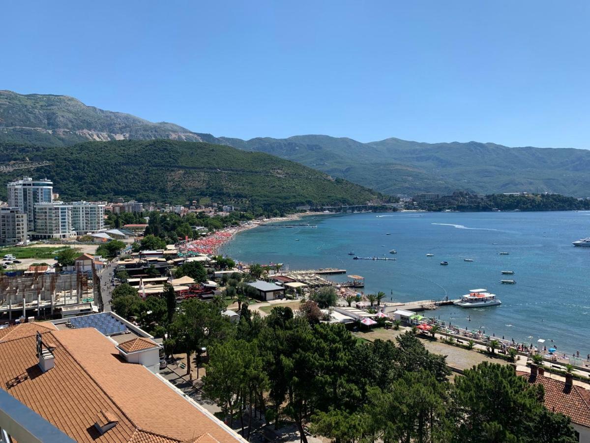Panoramic Sea View 3-Bedroom Apartment 50 M From The Sea Budva Kültér fotó