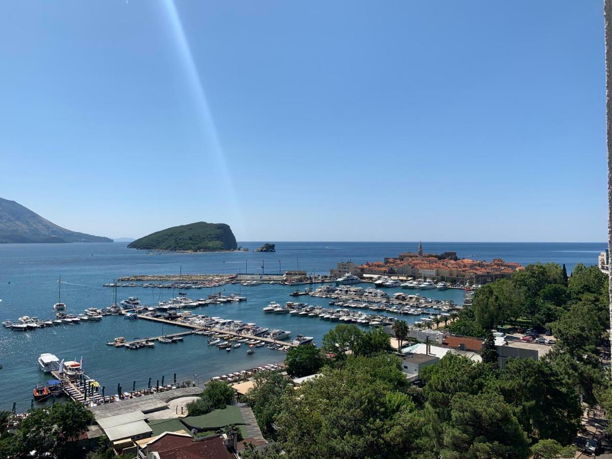 Panoramic Sea View 3-Bedroom Apartment 50 M From The Sea Budva Kültér fotó