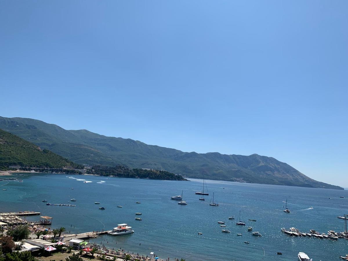 Panoramic Sea View 3-Bedroom Apartment 50 M From The Sea Budva Kültér fotó
